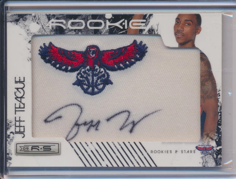 Panini 2008-2009 Rookies & Stars Jumbo Patch RPA #148 Jeff Teague 114/449