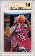 Fleer 1996-1997 Ultra Starring Role #4 Michael Jordan 4/10 / BGS Grade 9.5