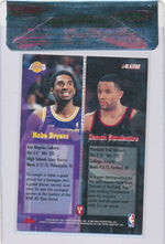 Topps 1997-1998 Stadium Club Co-Signers #CO9 Damon Stoudamire / Kobe Bryant  / BGS Grade 8.5 / Auto Grade 10