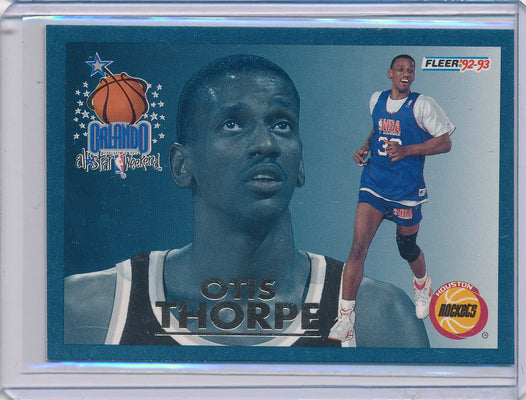 Fleer 1992-1993 Basketball All Star Weekend #23/24 Otis Thorpe