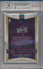 Panini 2012-2013 Select Prizms Black #236 Kyrie Irving 1/1 / BGS Grade 9 / Auto Grade 10