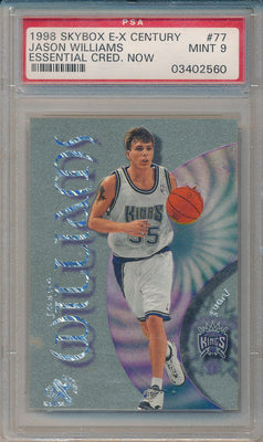 SkyBox 1998-1999 E-X Century Essential Credentials Now #77 Jason Williams 68/77 / PSA Grade 9