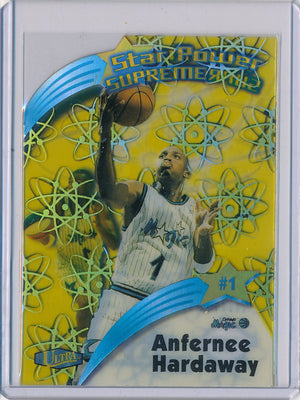 Fleer 1997-1998 Ultra  Star Power Supreme #7/20SPS Anfrernee Hardaway