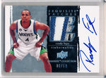 Upper Deck 2009-2010 Exquisite Collection Autographs Patches #PRF Randy Foye 6/50