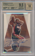 Upper Deck 2003-2004 SP Authentic SP Limited #152 Dwyane Wade 26/50 / BGS Grade 9.5 / Auto Grade 10