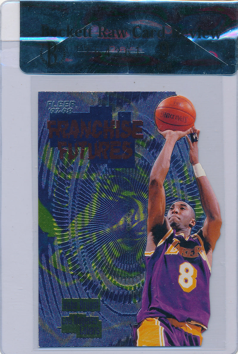 Fleer 1997-1998 Franchise Futures  #3 Kobe Bryant 3/10