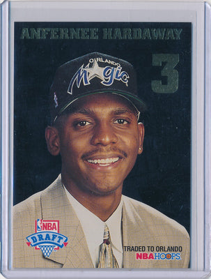 SkyBox 1993-1994 Hoops NBA Draft #LP3 Anfrernee Hardaway