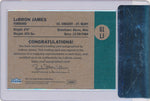 Fleer 2011-2012 Retro 1961 Auto #61LJ LeBron James  / BGS Grade 8.5 / Auto Grade 10