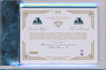 Panini 2014-2015 Flawless Gold Dual Diamond Patches #DD-MT Andrew Wiggins/ Kevin Garnett 03/10 / BGS Grade 8.5