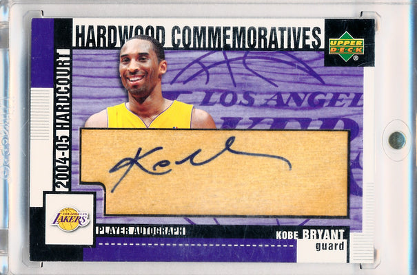 Upper Deck 2004-2005 Hardcourt Hardwood Commemoratives #HCKB Kobe Bryant