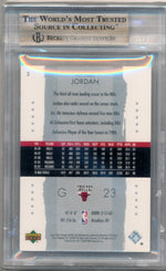 Upper Deck 2003-2004 Exquisite Collection Exquisite Collection #3 Michael Jordan 90/225 / BGS Grade 9.5