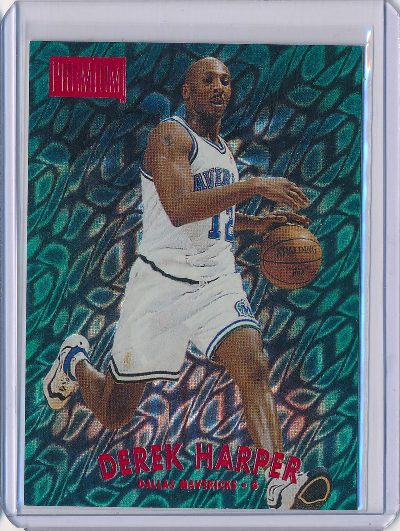 SkyBox 1997-1998 Premium Star Rubies #70SR Derek Harper 13/50