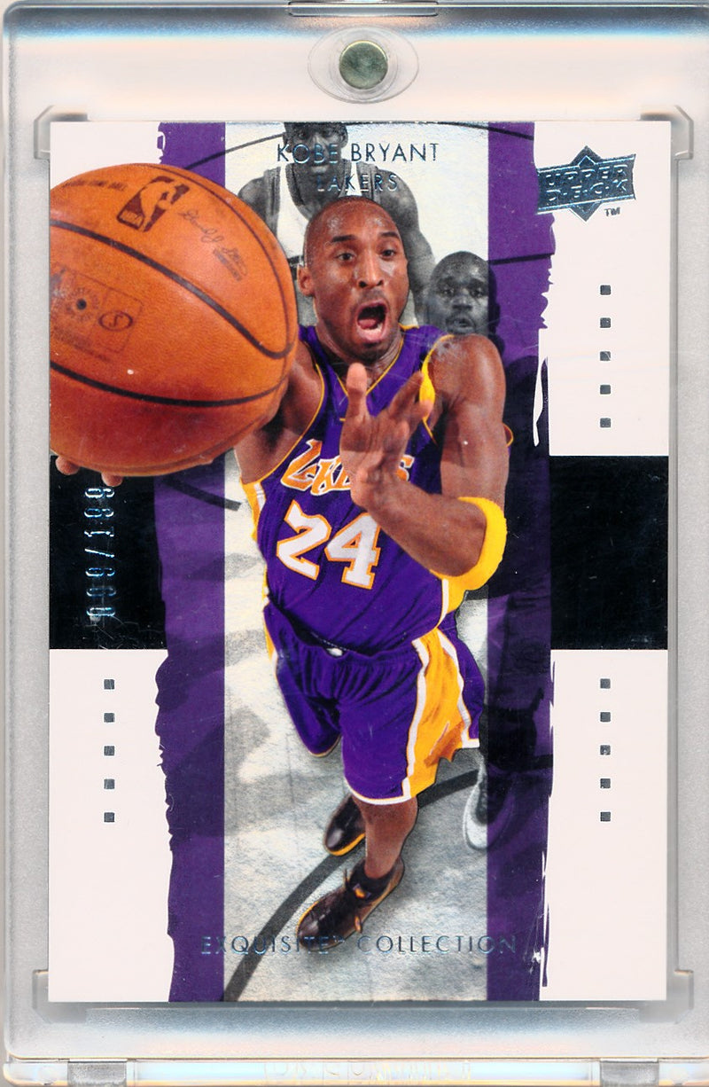 Upper Deck 2009-2010 Exquisite Collection  #3 Kobe Bryant 99/199