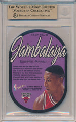 SkyBox 1997-1998 EX 2001 Jambalaya #14/15JB Scottie Pippen  / BGS Grade 9.5