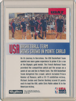 SkyBox 1992-1993 USA The Road To Gold #USA2 Chris Mullin