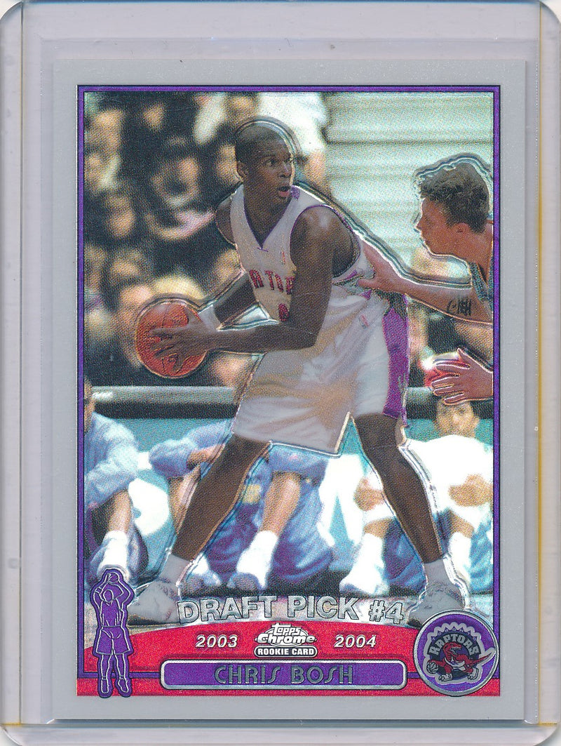 Topps 2003-2004 Chrome Refractor #114 Chris Bosh