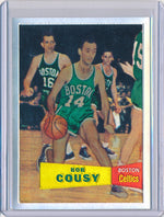 Topps 1996-1997 Finest Reprint Refractor #17 Bob Cousy