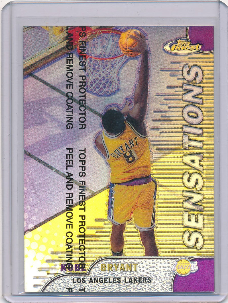 Topps 1999 Finest Refractor #128 Kobe Bryant