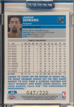 Topps  2003-2004 Chrome  X-Fractor #59 Juwan Howard 47/220