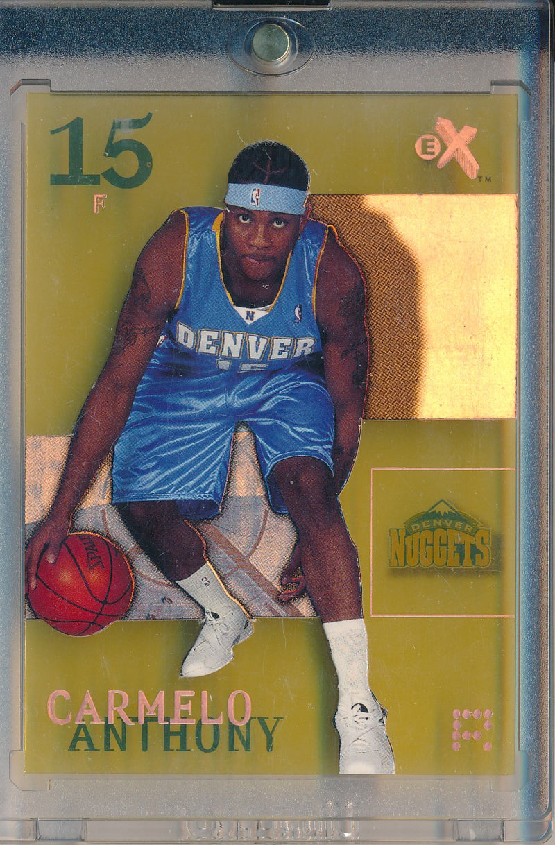 Fleer 2003-2004 E-X RC #73 Carmelo Anthony