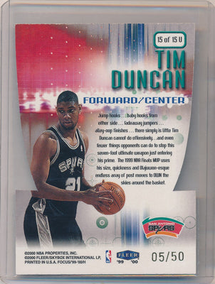 Tim Duncan – Tagged Autograph – Mr. B's Collection