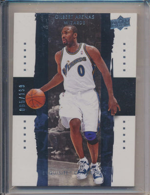 Upper Deck 2009-2010 Exquisite Collection Base #24 Gilbert Arenas 65/199