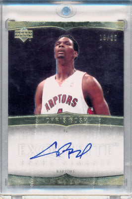 Upper Deck 2006-2007 Exquisite Collection Exquisite Enshrinements #EXCB Chris Bosh 19/25