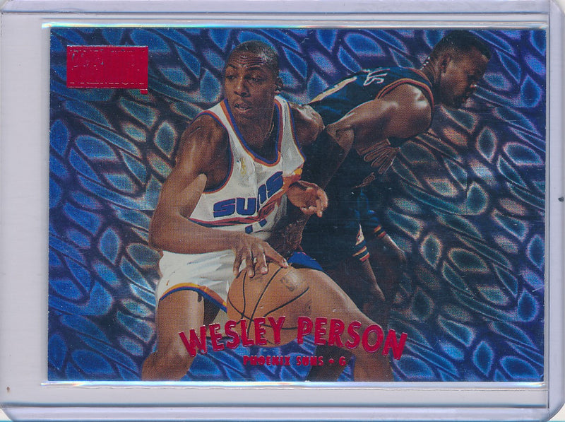 SkyBox 1997-1998 Premium Star Rubies #87SR Wesley Person 41/50