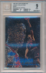 Fleer 1997-1998 Flair Showcase Legacy Collection #16 Scottie Pippen 58/100 / BGS Grade 9