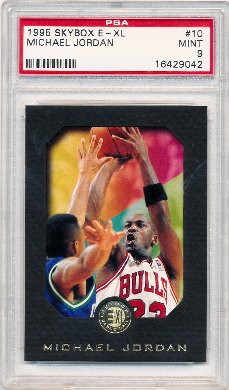 Skybox 1995-1996 E-XL  #10 Michael Jordan  / PSA Grade 9