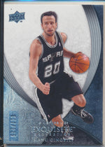 Upper Deck 2007-2008 Exquisite Collection Base #24 Manu Ginobili 7/225