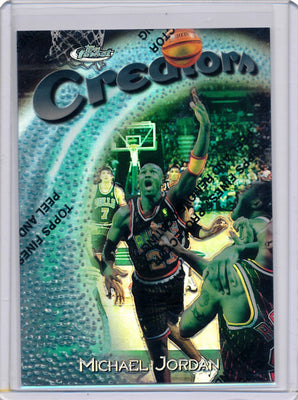 Topps 1998 Finest Refractors #287 Michael Jordan 155/1090