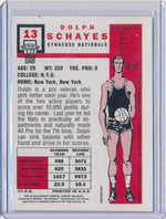 Topps 1996-1997 Finest Reprint Refractor #13 Dolph Schayes