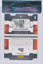 Panini 2009 Donruss Elite  #171 Gerald Henderson 1/1 / Auto Grade 9