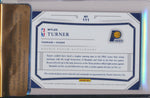 Panini 2015-2016 National Treasures Emerald RPA #111 Myles Turner 2/5 / BGS Grade 8 / Auto Grade 10