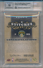 Upper Deck  2007-2008 UD Chronology Stitches In Time #SIT-KD Kevin Durant 5/35 / BGS Grade 9 / Auto Grade 10