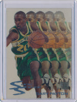 Fleer 1995-1996 Metal Slick Silver #6/10 Gary Payton