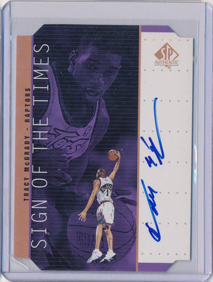 Upper Deck 1998-1999 SP Authentic Sign Of The Times #MG Tracy McGrady