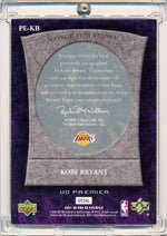 Upper Deck 2007-2008 UD Premier Preeminence Autographs #PEKB Kobe Bryant 46/50