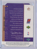 Upper Deck 1998-1999 SP Authentic Sign Of The Times #DN Danny Manning