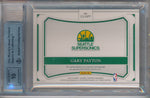 Panini 2015-2016 National Treasures Colossal Jumbo Patch Auto #CJ-GPT Gary Payton 24/25 / BGS Grade 9 / Auto Grade 10