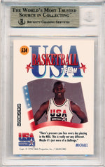 Skybox 1991-1992 USA  #534 Michael Jordan  / BGS Grade 10