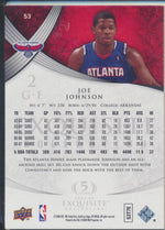 Upper Deck 2007-2008 Exquisite Collection Base #53 Joe Johnson 14/225