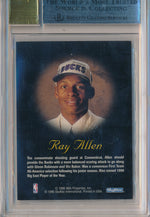 SkyBox 1996-1997 Premium Autographics #1 Ray Allen  / BGS Grade 9 / Auto Grade 10