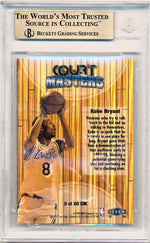 Fleer 1997-1998 Ultra Court Masters #CM3 Kobe Bryant  / BGS Grade 9.5