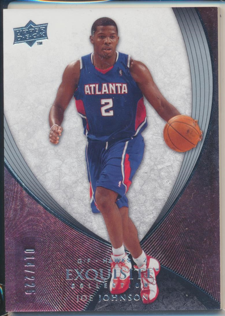 Upper Deck 2007-2008 Exquisite Collection Base #53 Joe Johnson 14/225