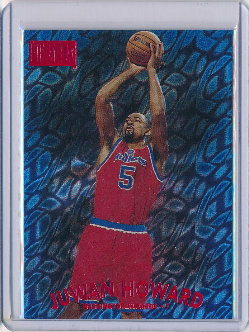 SkyBox 1997-1998 Premium Star Rubies #58SR Juwan Howard 49/50