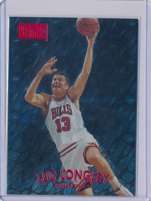 SkyBox 1997-1998 Premium Star Rubies #44SR Luc Longley 49/50