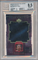 Upper Deck 2003-2004 Exquisite Collection Extra Exquisite #EE-DW Dwyane Wade 61/75 / BGS Grade 8.5