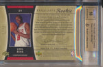 Upper Deck 2004-2005 Exquisite Collection Gold RPA #89 Luol Deng 8/9 / BGS Grade 9.5 / Auto Grade 10